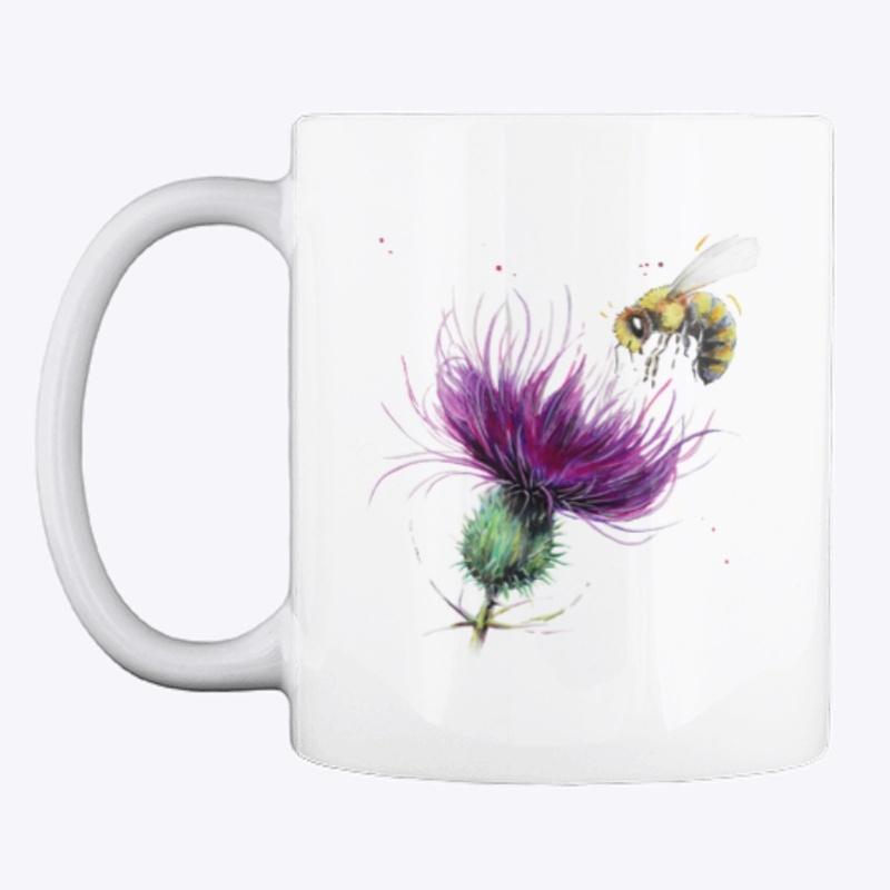 bee and thistle