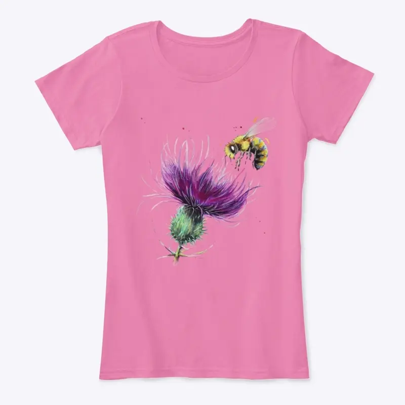 bee and thistle